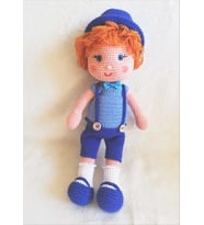 Rüzgar Bebek Amigurumi Organik Oyuncak