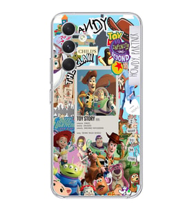 Samsung Galaxy A25 Uyumlu Toy Story Tasarımlı Şeffaf Telefon Kılıfı