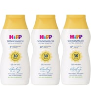 Hipp Babysanft Bebek Güneş Sütü 200Ml (30 Faktör) (3 Lü Set)
