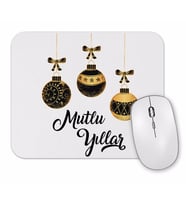Mutlu Yıllar Noel Topları Mouse Pad