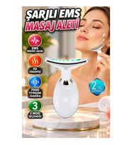 Taşınabilir EMS Mikro Akım Cilt Bakım Cihazı – 3 Mod, Isı Terapisi ve 7000 Titreşim/Dakika