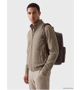 LCW Vision Kahverengi Regular Fit Dik Yaka Erkek Ceket