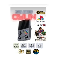 El Atarisi 3.5" UltraHd Ekran Gamepad Retro Atari PSP/PS1/NeoGeo Fifa Gta 20.000 Games Oyun Konsolu