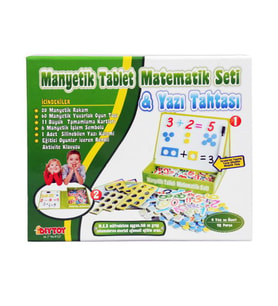 Manyetik Tablet Matematik Seti ve Yazı Tahtası Diytoy