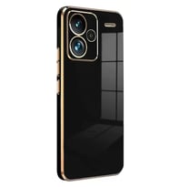 Redmi Note 13 Pro Plus Kılıf Volet Silikon - Siyah