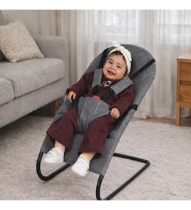 Chubby Baby Soft Lite Ana Kucağı 5 Noktalı Emniyet Kemerli Portatif