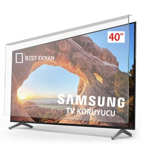 SAMSUNG 40H5570 TV EKRAN KORUYUCU - Samsung 40" inç Ekran Şeffaf Koruma paneli