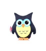 Baykuş Figürlü Peluş Yumuşak Yastık 35 Cm Hediyelik Oyuncak (Çok Renkli)