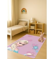 Modern Dijital Baskı Kaymaz Taban Çocuk ve Genç Odası Halısı H0976