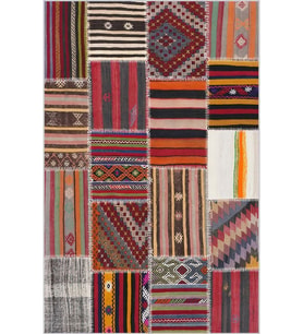 Eliana Home Baskılı, Yıkanabilir Kaymaz Taban Salon Halısı LNA0454 100x150 cm (Kırmızı)