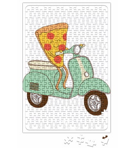 Pizza Teslimi Puzzle 240 Parça Yapboz