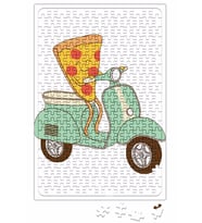 Pizza Teslimi Puzzle 240 Parça Yapboz