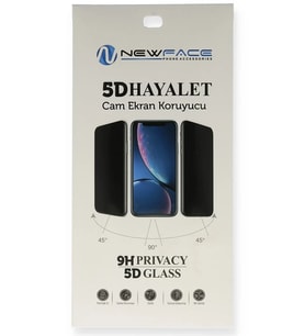 Newface Realme C11 2021 5D Hayalet Cam Ekran Koruyucu