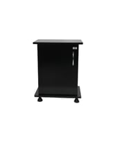 Kanki Pet 50 Cm MDF İthal Akvaryum Siyah Sehpa 50 x 30 x 67h cm