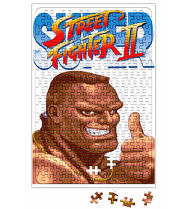 Street Fighter 2 Sagat Puzzle 240 Parça Yapboz