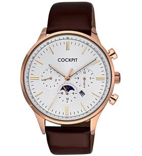 COCKPIT COCKPİT CK-9117WH ERKEK KOL SAATİ ERKEK KOL SAATİ (Siyah)