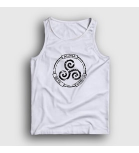 Presmono Unisex Beyaz Alpha Beta Omega Dizi Teen Wolf Atlet 330048tt (Beyaz)