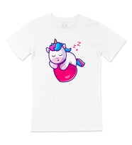 Uykucu Unicorn Tişört