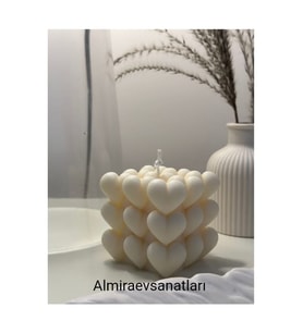 Kalplibuble Mum 1 Adet Beyaz Beyaz