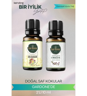 Kır Çiçekleri + Orkide ( Oda Kokusu Aroma Terapi Buhurdanlık / Difüzör Yağı ) Set 2 Adet x 10 ML
