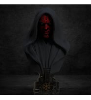 dart maul star wars renkli figür obje boyalı süpriz hediye 13 cm