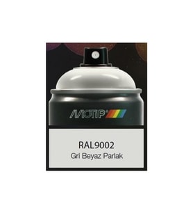 Motip Carat Ral9002 Gri Beyaz Sprey Boya 400 Ml