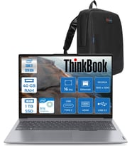 Lenovo Thinkbook 16 G6 Irl Intel Core I7 13700H 40GB Ddr5 1tb SSD Intel Iris Xe 16" Wuxga 300NITS IPS Freedos Taşınabilir Bilgisayar 21KH00V1TRF14 + Zetta Çanta