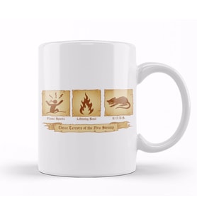 Princess Bride Fire Swamp Kupa Bardak Porselen