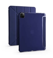 Apple Ipad Pro 4. Nesil M2 2022 11 Inç Uyumlu Kalemlikli Tablet Kılıfı (Lacivert)