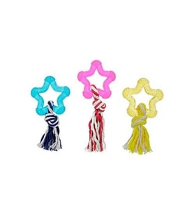 Flamingo Renkli Yıldız ipli Oyuncak 8 cm