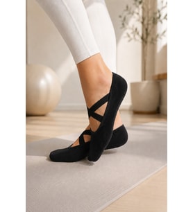 2 Çift Burun Dikişsiz Kadın Yoga/Pilates Çorabı