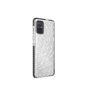 Samsung Galaxy A71 Uyumlu Kılıf Zore Buzz Kapak (Siyah)