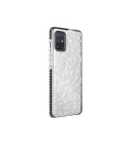 Samsung Galaxy A71 Uyumlu Kılıf Zore Buzz Kapak (Siyah)
