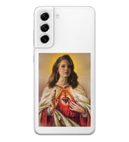 Samsung Galaxy S22 Uyumlu Lana Del Rey Desenli Şeffaf Telefon Kılıfı