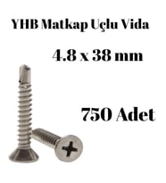 Matkap Uçlu Vida YHB 4.8x38 750'li Paket