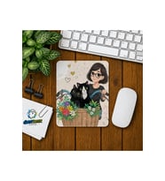Sepette Kediler Baskılı Oyuncu Mousepad 0272