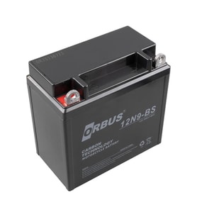 Orbus 12n9-Bs 12 V 9 Ah Asit İçinde Karbon Motosiklet Aküsü