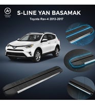 Toyota RAV-4 S-Line Premium Krom Yan Basamak 2013-2017