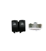 RENAULT CLIO 3 2007 - 2012 SOL CAM ANAHTARI GRİ SOKETLİ 10 PİNLİ