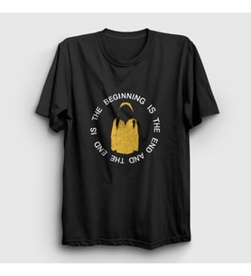 Presmono Unisex Siyah The Beginning Dark T-Shirt 186958tt