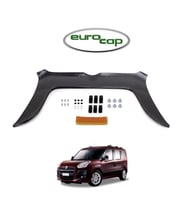 EUROCAP Fiat Doblo Ön Kaput Koruma Rüzgarlık 3mm (ABS) 2010-2015