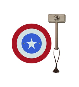 Ahşap Kaptan Amerika Kalkanı ve Ahşap Tor (Thor) Çekici