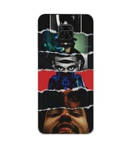 Redmi Note 9 Pro / 9s Uyumlu The Weeknd Tasarımlı Şeffaf Telefon Kılıfı