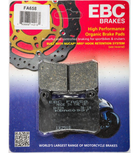 Ebc Fa658 2016-2018 Benelli TNT 25 Ön Fren Balatası Organik Balata