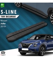 S-Dizayn Nissan Juke 2 S-Line Siyah Yan Basamak 173 Cm 2019 Üzeri A+ Kalite