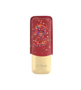 S.T. Dupont Dragon Burgundy İkili Deri Puro Kılıfı 183276