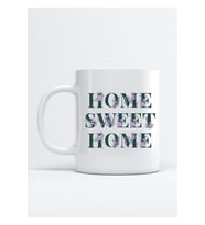 Home Sweet Home Baskı Porselen Kupa Bardak