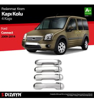 Connect Uyumlu Krom Kolu 4 Kapı 2009-2014