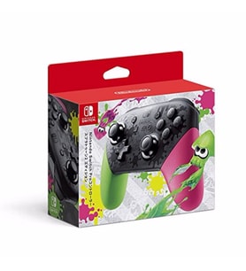 Nintendo Switch Pro Controller Splatoon 2 Edition (Siyah)