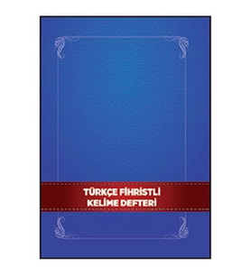 Türkçe Fihristli Kelime Defteri